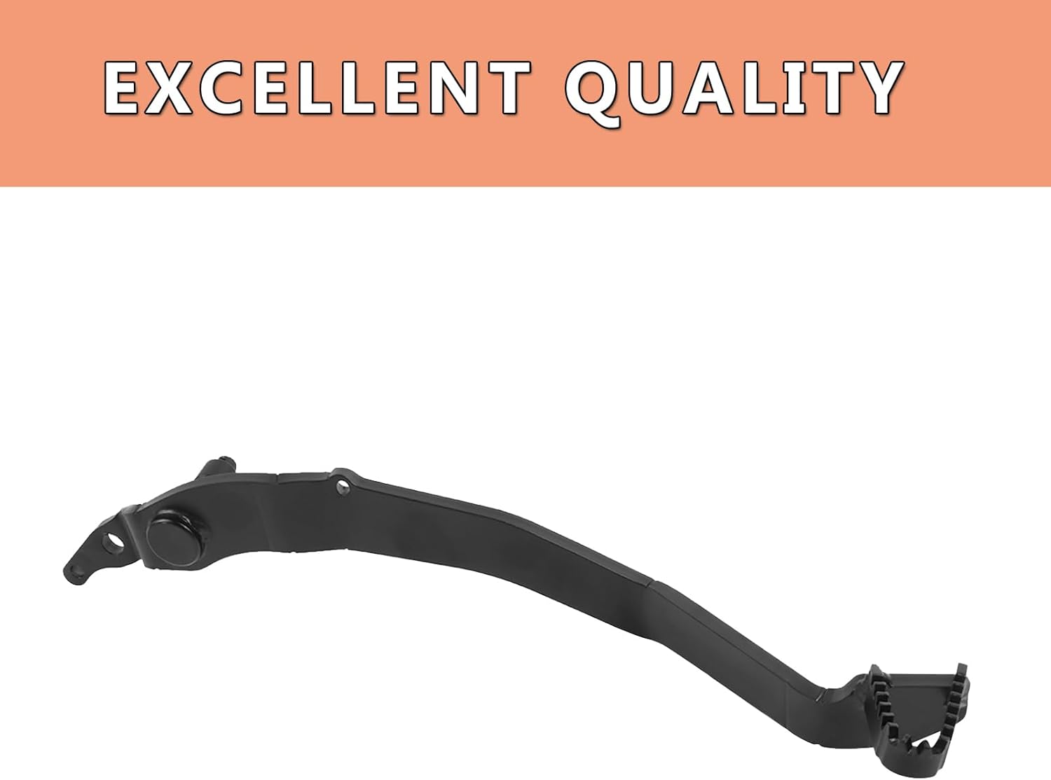 Motorcycle Brake Pedal Foot Lever Replacement for Kawasaki KLX150 KLX 150 KLX150L KLX150BF 2014-2024 Brake Lever Pedal (Black)