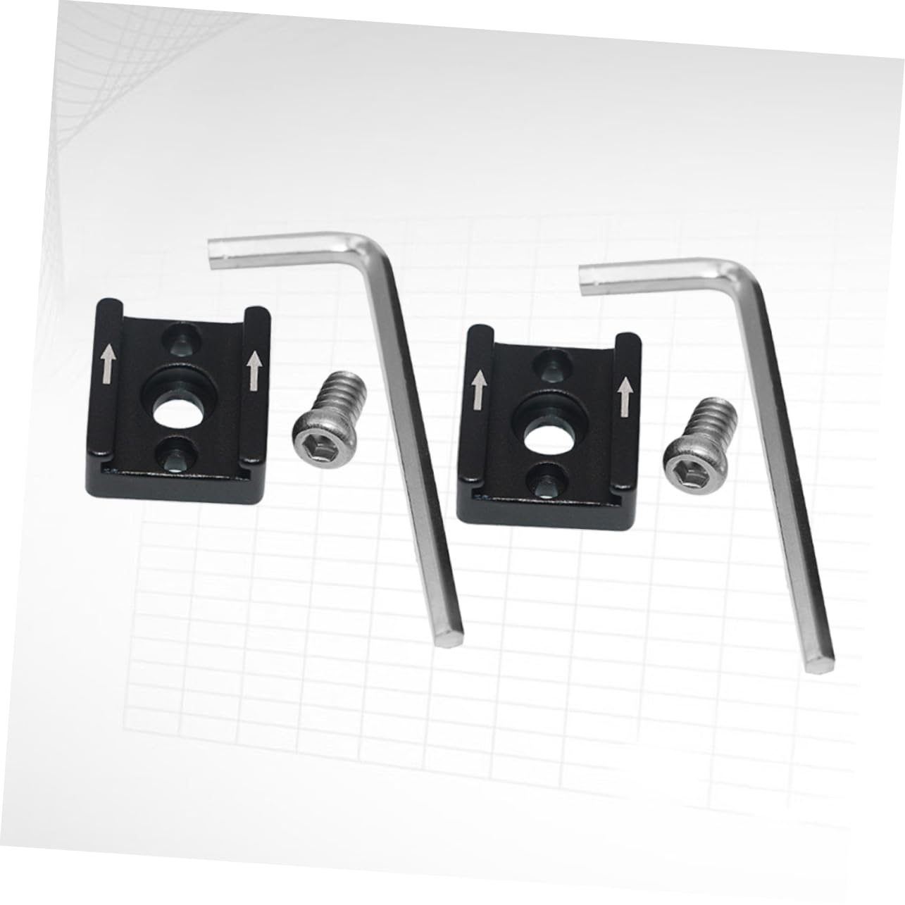 HEMOTON 6sätze Metal Cold Shoe Adapter Für Kamera Langlebige Einstellbare Halterung Kompatibel Mit Meisten Blitzgeräten Für Professionelle Fotografie