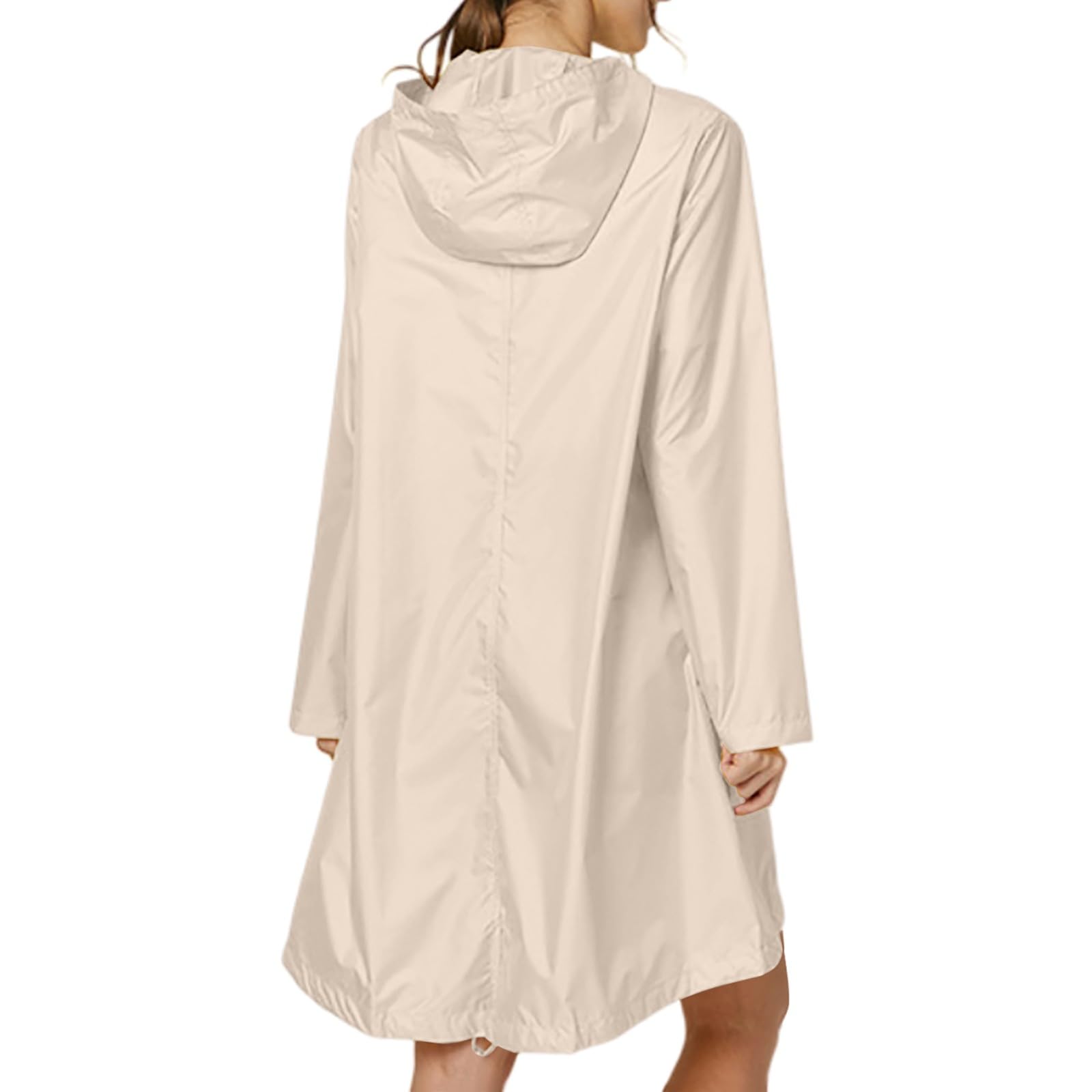 Poncho de lluvia para hombre, resistente al agua, cortavientos, capucha