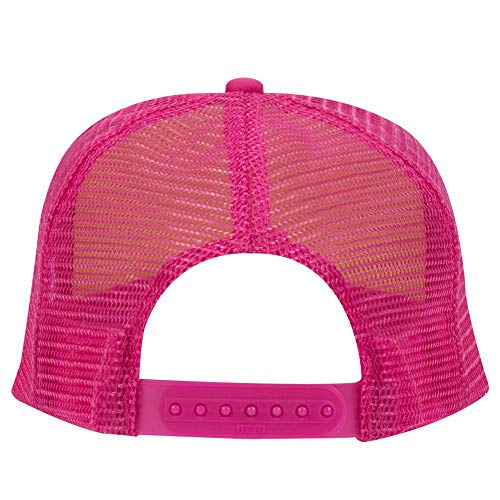 Image of OTTO Polyester Foam Front 5 Panel Pro Style Mesh Back Trucker Hat