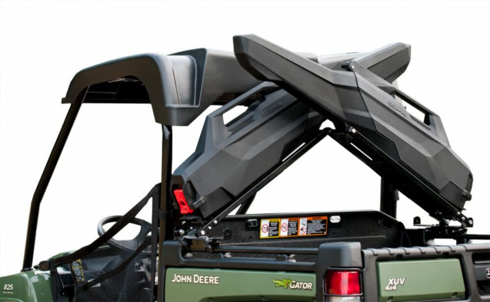 Seizmik UTV Armory X Rack Compatible with Select Polaris Mid-Size Ranger, John Deere Mid-Size Gator, Honda Pioneer 700, and UTV beds 44-48 Inches | Works with Seizmik Armory SST Gun Case