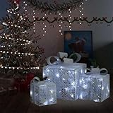 Zoom IMG-1 vidaxl 3x scatole regalo decorative Zoom IMG-1 vidaxl 3x scatole regalo decorative