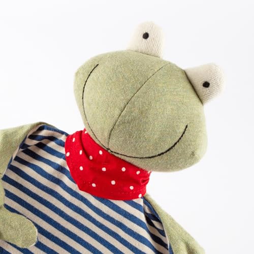 Doudou grenouille Sigikid un tendre cadeau de naissance pour bébé