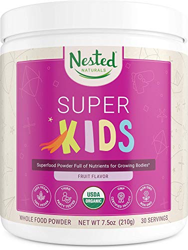 Nested-Naturals-Greens-Family-Bundle-Super-Greens-Chocolate-Super-Greens-Super-Kids-100-USDA-Organic-Non-GMO-Vegan-Plant-Based-Superfood-Powder-for-Adults-Children-Boost-Nutrition