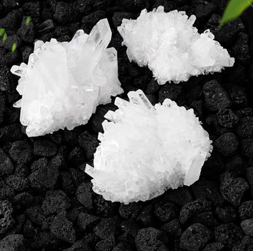 Mineral de cuarzo blanco en bruto grande de 900g para coleccionistas 3