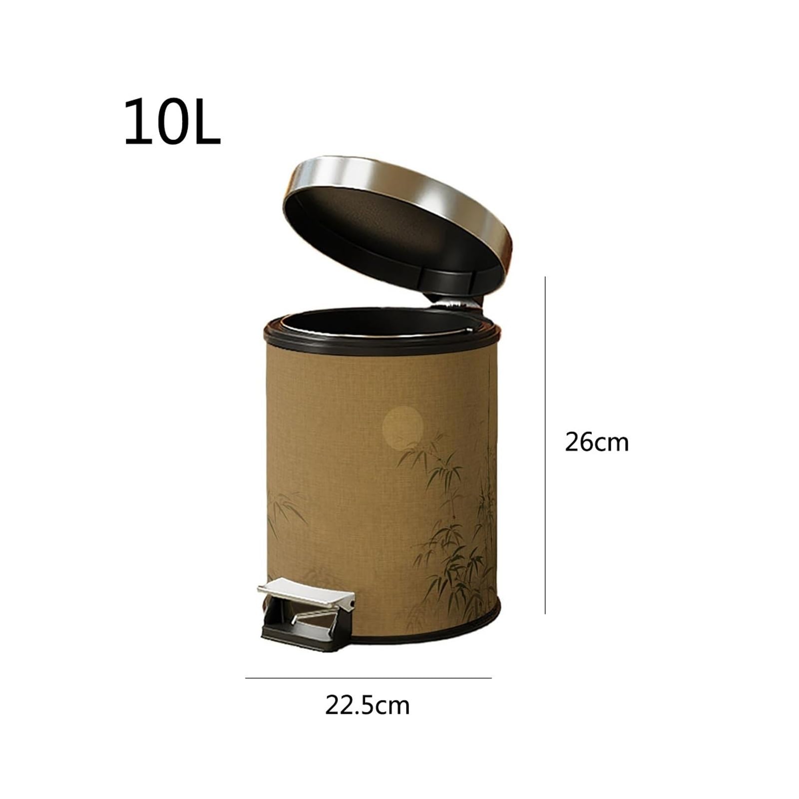 Cubo de basura y residuos para interiores de cocin Papelera, Oficina, Baño, Hotel bote de basura