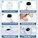 Wireless Bedwetting Alarm Laelr Rechargeable Bed Wetting Alarm with 3 Working Modes Loud Sound Strong Vibration Bed Alarm for Kids Elderly Pee Alarm for Night Potty Training and Overcoming Bedwetting