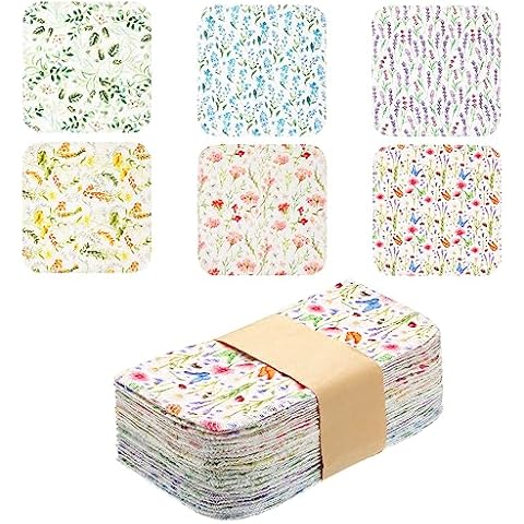 Kinlop 24 Pcs Lunchbox Cloth Napkins for Kids Cover