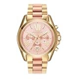 Ladies Mini Bradshaw Watch 36mm Case Size Quartz Chronograph Movement Stainless Steel Bracelet