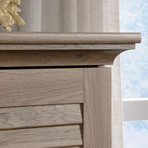 Sauder 416825 Harbor View Storage Pantry Cabinet, L: 35.43 Inch X W: 16.73 Inch X H: 61.02", Salt Oak thumb #6