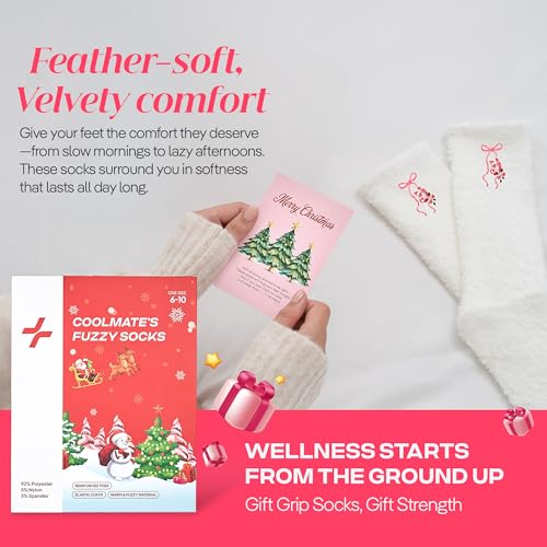 Image of CoolMate Cozy Soft Cloud Socks, Fuzzy Socks for Women
