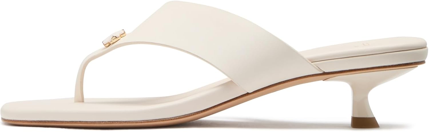 kate spade new york Women's Spade Flower Kitten Heel Sandals