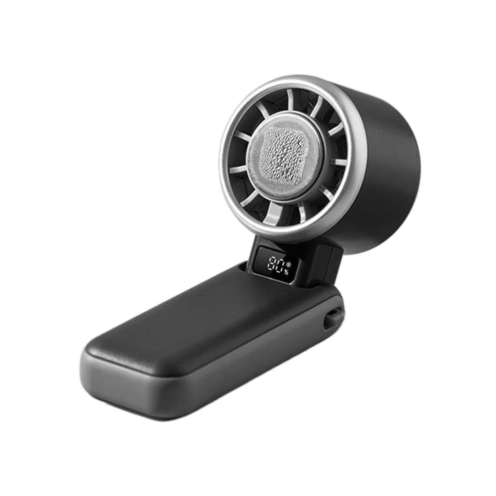 Ventilador personal pequeño con pantalla digital de alta definición