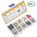 Sutemribor 300PCS Personal Computer Screw Standoffs Set Kit for Hard Drive Computer Case Motherboard Fan Power Graphics