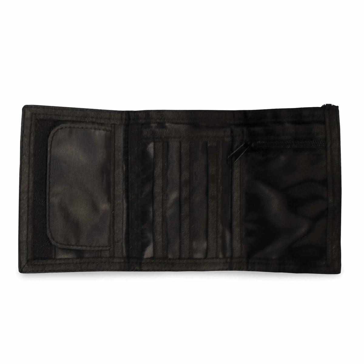 Hy-Pro Cartera Oficial del Newcastle United F.C. - Diseño de Rayas, NUFC, Newcastle Merchandise Trifold, 4 Ranuras para Tarjetas, Monedero, Bolsa con Cremallera, Bolsillo para Efectivo, para niños y