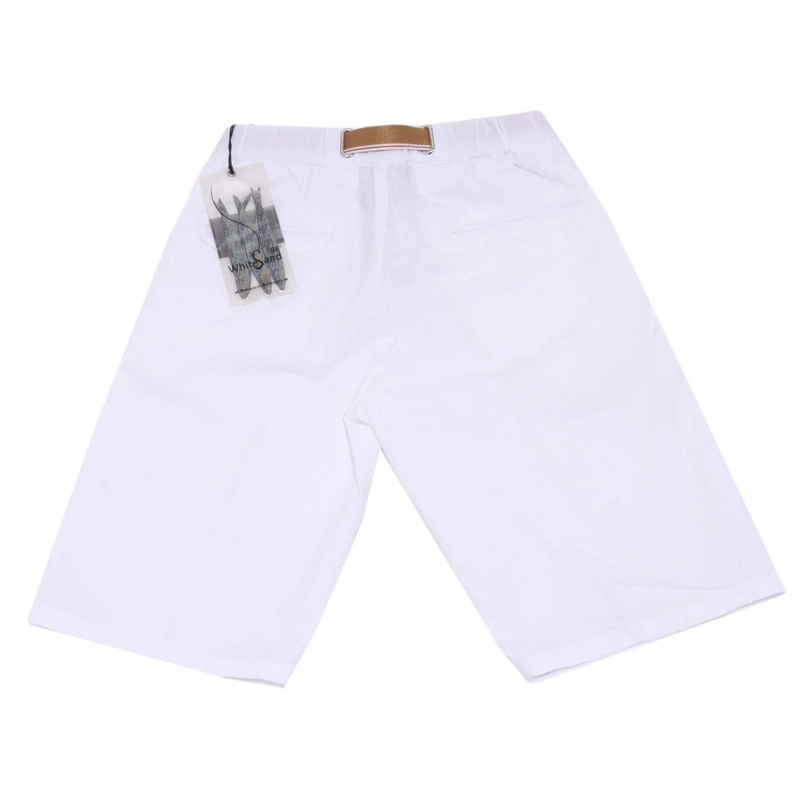 WHITE SAND 5382AB Bermuda Bimbo Boy Vintage White Shorts Kid