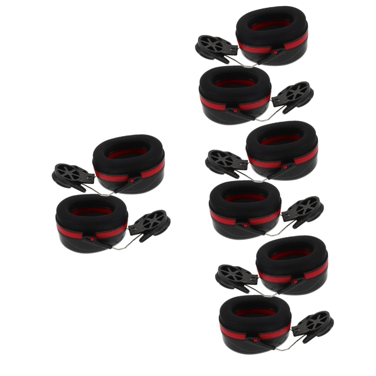 iplusmile 4 Paia cuffie insonorizzate ragazzo cuffie antirumore tiro difensore dell'udito lavoro cuffia antirumore per la protezione dell'udito paraorecchie per la riduzione del rumore AbS