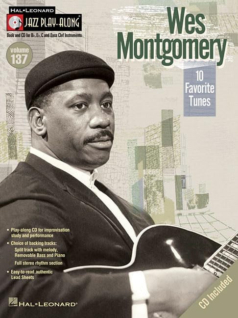 Wes Montgomery: Jazz Play-Along Volume 137 (Jazz Play-along, 137) Paperback – April 1, 2011