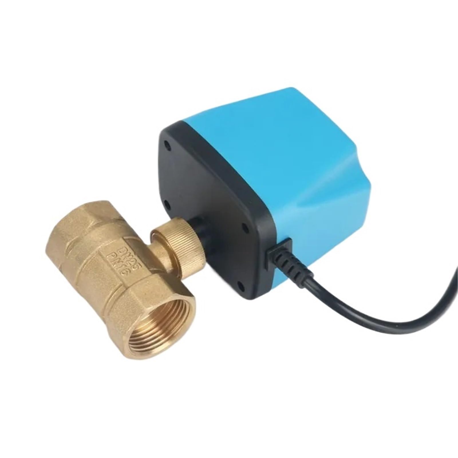 Valvola a sfera da 1/2" 3/4" 1" 2" AC220V DC12V DC24V Valvola a sfera in ottone a 2 fili normalmente chiusa Valvola a sfera motorizzata(2",24VDC_NORMALLY OPEN)
