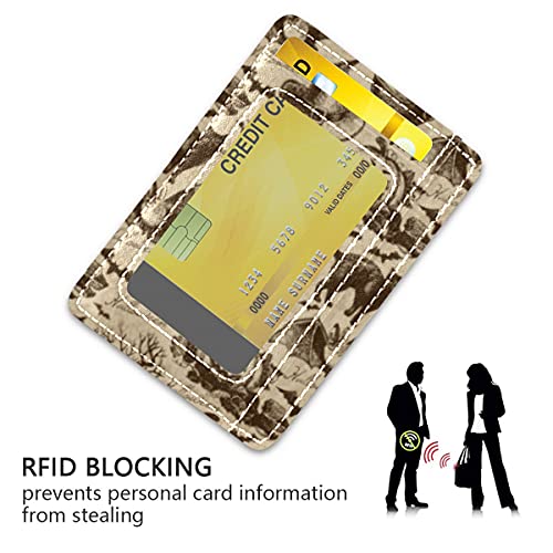 susiyo Halloween Theme Black Cat Witch Pumpkins Slim Minimalist Wallets Rfid Blocking Card Wallets PU Leather Front Pocket Wallets for Men and Women3