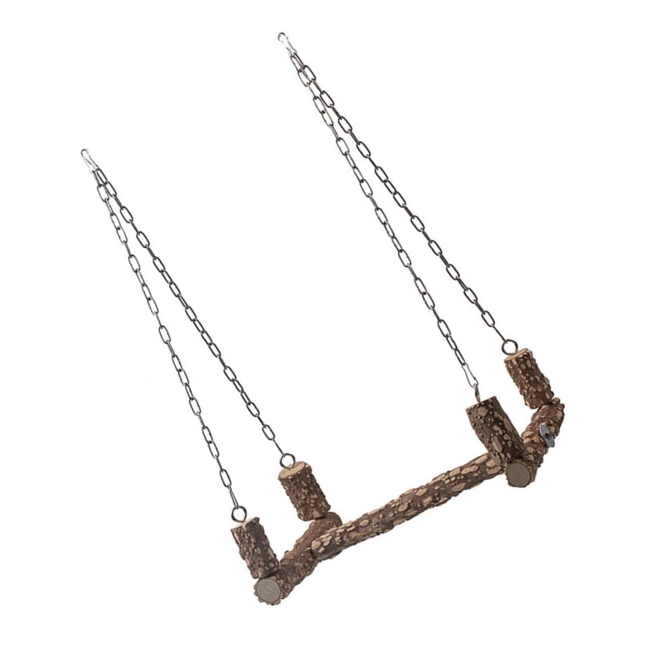 ibasenice 1Pièce Perchoir pour Perroquet de Naturel pour Oiseaux Support Entraînement Exercice Accessoire pour Volière Couleur Aléatoire