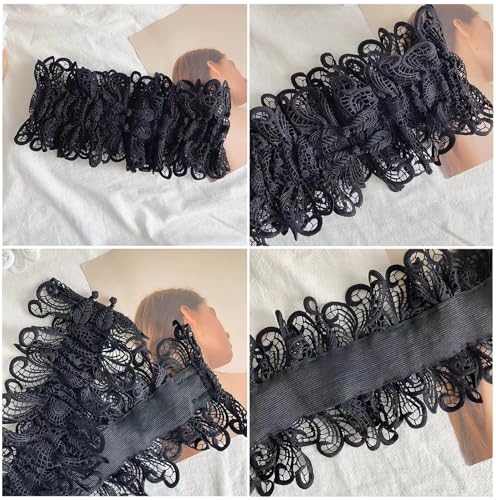 Women's Lace Waist Belt Obi Bowknot Cinch Wide Belt Corset Dress Waist Band for Wedding Party Dresses3