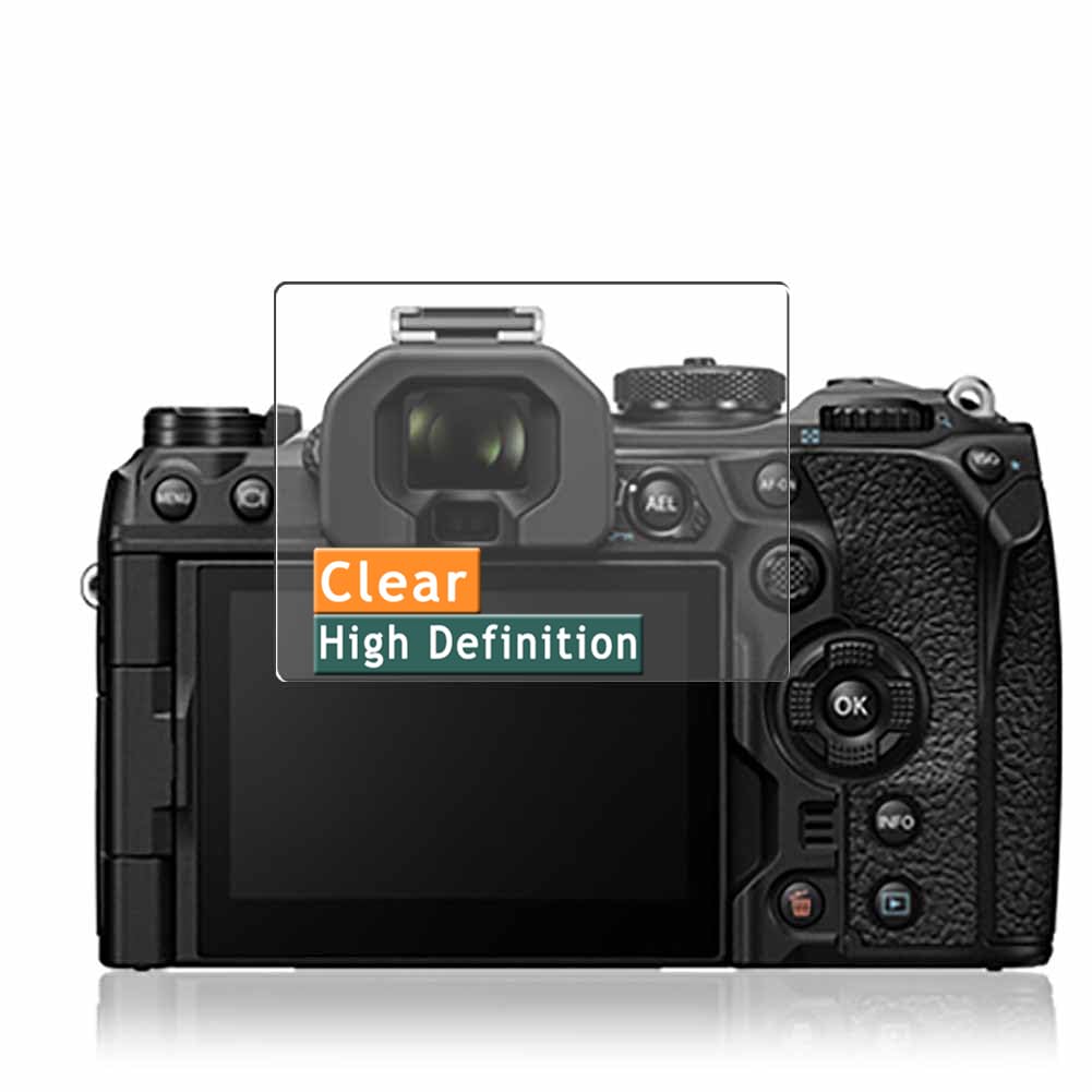 Vaxson 3-Pack Screen Protector, compatible with OM Digital Solutions OM SYSTEM OM-1 Mark II, TPU Guard Film Protectors Sticker [NOT Tempered Glass]