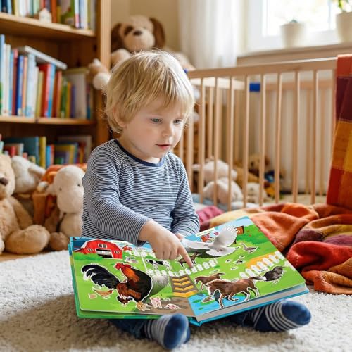 Libro parlante para niños táctil y recargable interactivo 2