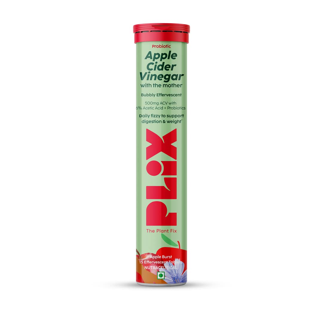 Buy PLIX THE FIX Probiotics+ Apple Cider Vinegar Effervescent s