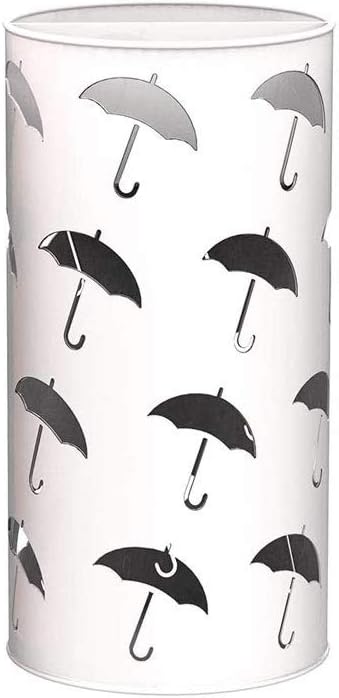 Umbrella Stand， Floor Hotel Lobby Multifunctional Storage Rack Commercial Umbrella Bucket Large Capacity Umbrella Rack(Orange)