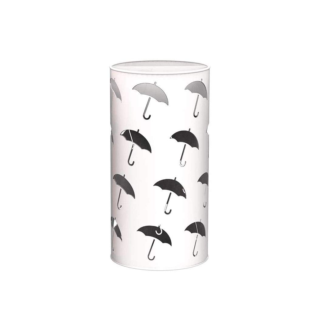 KLerDH Umbrella Stand, Umbrella Stand， Floor Hotel Lobby Multifunctional Storage Rack Commercial(Wit)