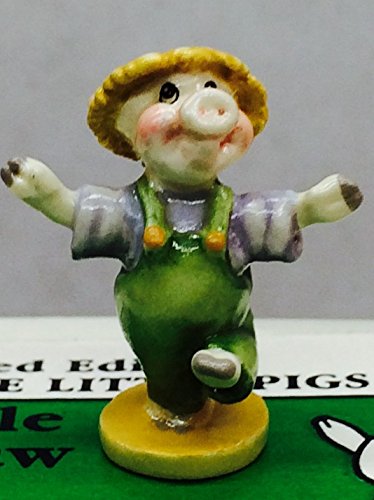Robert Olszewski Goebel Miniatures "Little Straw Pig" Three Little Pigs The Disney Collection