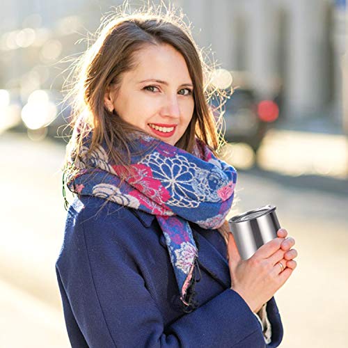 6 Pack 12Oz Stemless Wine Tumbler Wine Glasses Set Stainless Steel Wine Tumbler Cups With Lid And Straw Set Of 6 For Picnic Camping Party Or Family Daily Use #TOP7