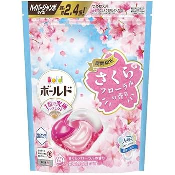 ボールド ハイパージャンボサイズジェルボール つめかえ用 26個入り 10セット Amazon.co.jp: ボールド ジェルボール4D スプリングさくら