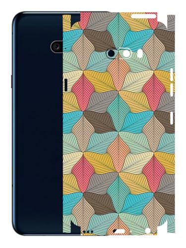 Image of AtOdds - Full Body Back Screen Guard Protector Film - Lamination Wrap Skin Sticker Compatible with LG G8X ThinQ | Scratchproof Matte Finish (Autumn)