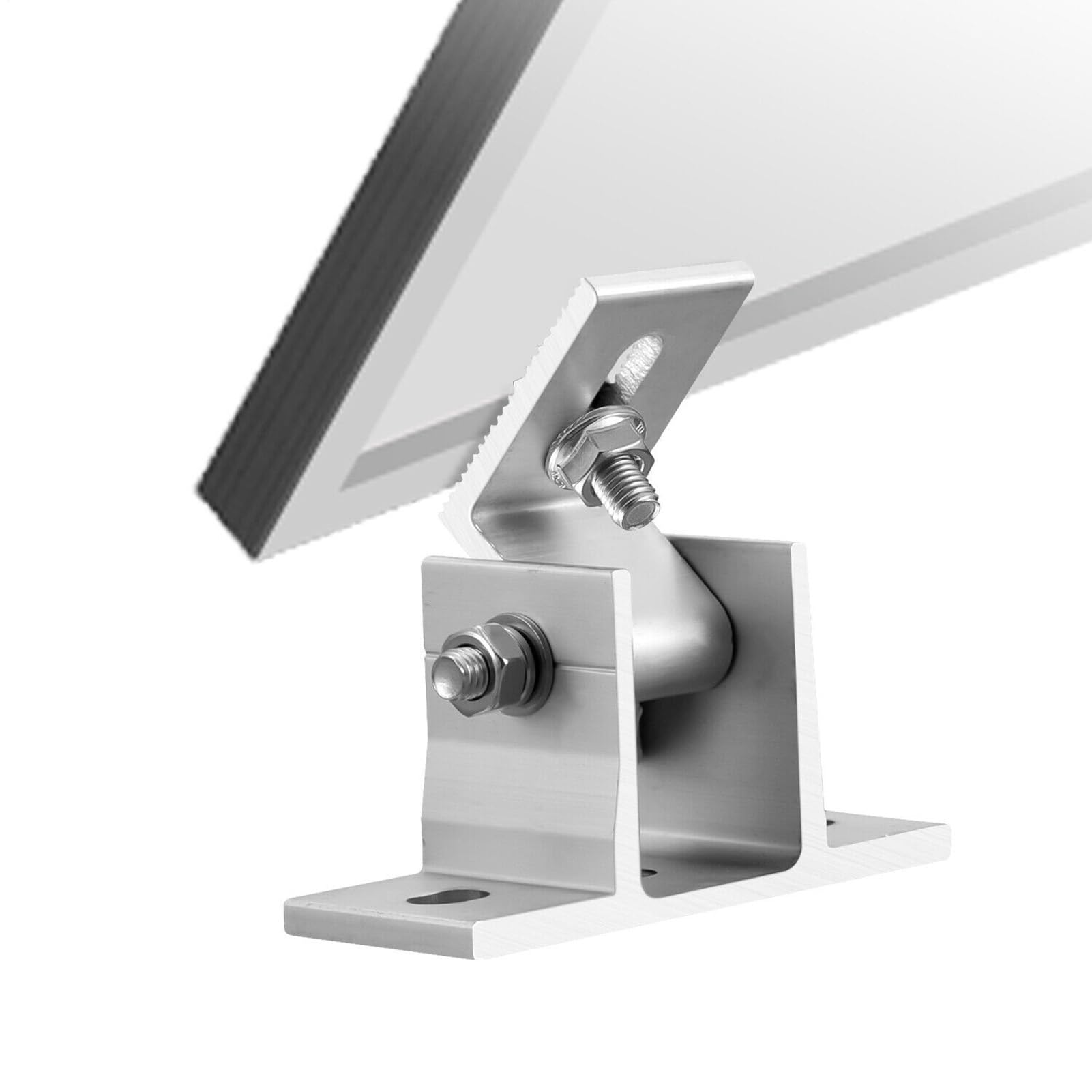 Soporte de Montaje inclinable – Soporte de Panel Solar de Aluminio | Ajustable, soport para de energía | Marco de instalación en Tierra, Estructura de Montaje en Techo para vehículos recreativo