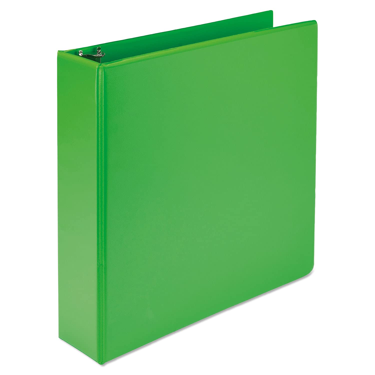 Samsill Plant-Based 2 Inch Durable Round Ring, View Binder, Eco-Friendly, USDA Certified Biobased, 2 Count, Pack of 1, Lime Green