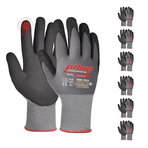 Set de fresas de carburo de tungsteno 20 piezas y guantes de seguridad 6 piezas miniatura 3
