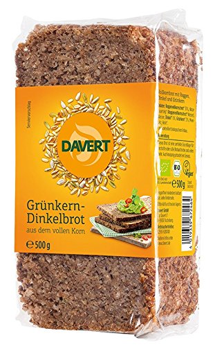 Davert Mühle Bio Grünkern-Dinkelbrot (12 x 500 gr)