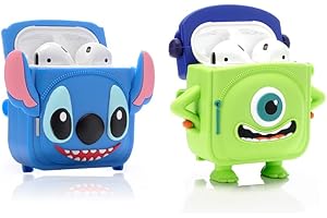 Silicon Airpod Case - Stitch+Mr.Q