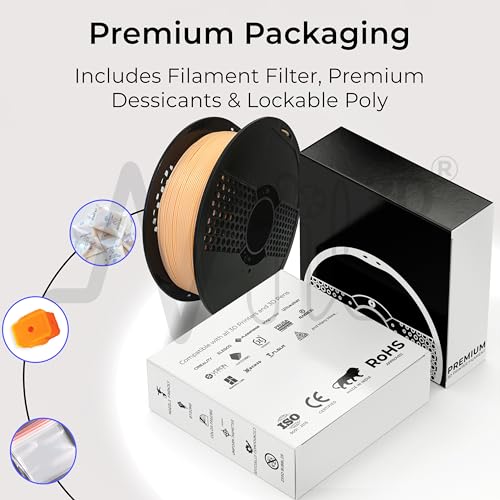 Image of NFIL3D Premium HS PLA+ PORECLAIN Skin - 3D Printing Filament | Compatible with All 3D Printers | 1.75mm | 1Kg Nett Weight