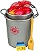 Lil' Bit Boiling Co. Kids Louisiana Crawfish Boil Playset - Toy Food Kitchen Set for Children with Pot, Strainer, Wooden Paddle and Accessories