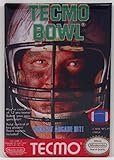 Tecmo Bowl Game Box Refrigerator Magnet.
