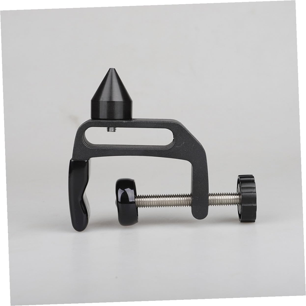Gatuida Soporte Cónico Clarinete para Escritorio de Multifuncional Metal Negro en Abs Diseño para Fijar Corcho Pulir y Adecuado para Fotografía y Uso Práctico