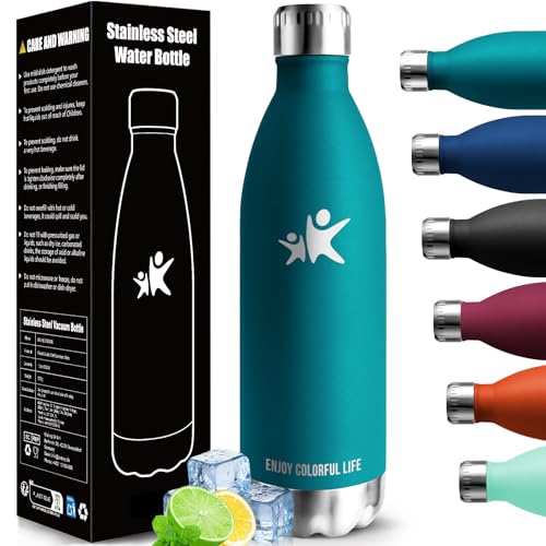 HoneyHolly Trinkflasche Edelstahl, Thermosflasche 1000ML, BPA-frei Auslaufsichere Vakuum Isolierte, Wasserflasche… – Ansicht 1