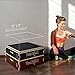 Yes4All Adjustable Soft Plyo Box, Stackable Box Jumps for Home Gym, 440 Lbs Capacity Plyometric Jump Box for Exercises and Conditioning - Black - 6