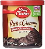 Betty Crocker Rich & Creamy Frosting - Hershey's Triple Chocolate Fudge Chip - 16 oz