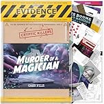 Cryptic Killers Unsolved murder mystery game - Cold Case Files Investigation Detective clues/evidence - Solve the crime - For individuals, date nights & party groups - Murder of a Magician