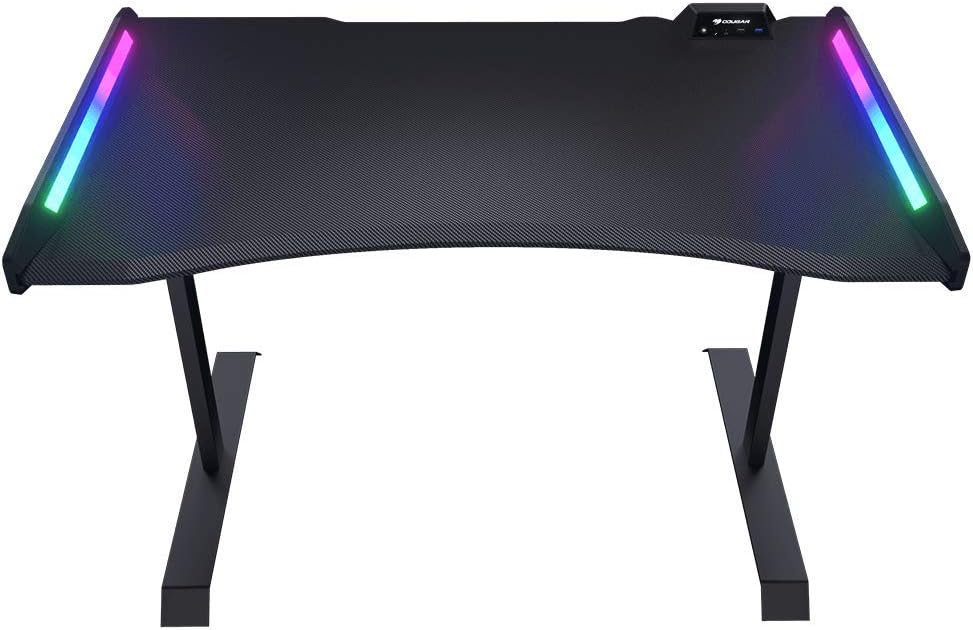 COUGAR Mars 120 49" Gaming Desk with Dazzling ARGB Lighting Effects and Ergonomic Design