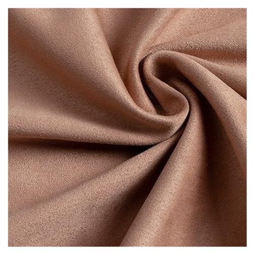 Tissu en daim double face haut de gamme au mètre pour manteau et veste stretch